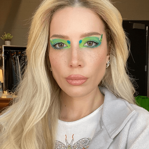 Зеленый макияж — яркий летний тренд 2022 от Холзи