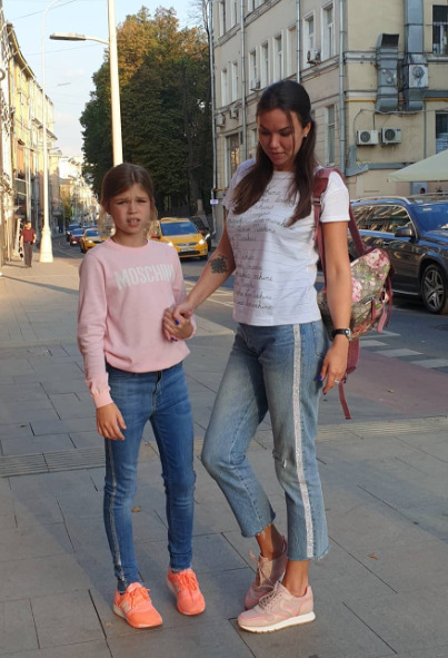Оксана с дочерью Ангелиной