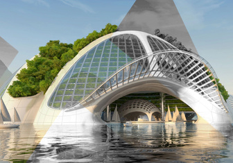 На водороде и биотехнологиях: 9 удивительных проектов городов будущего