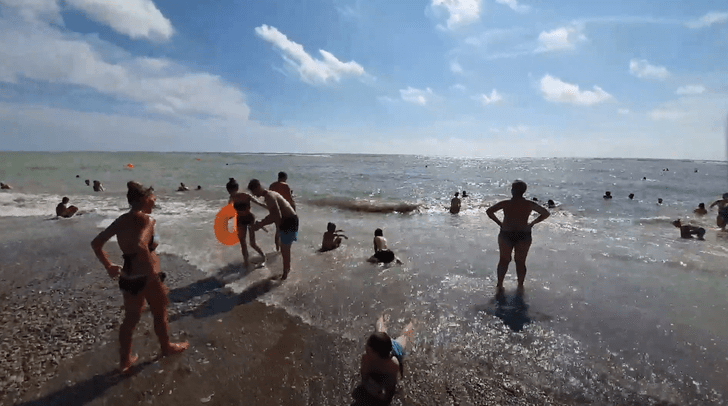 Как выглядят пляжи Сочи после наводнения: фото и видео