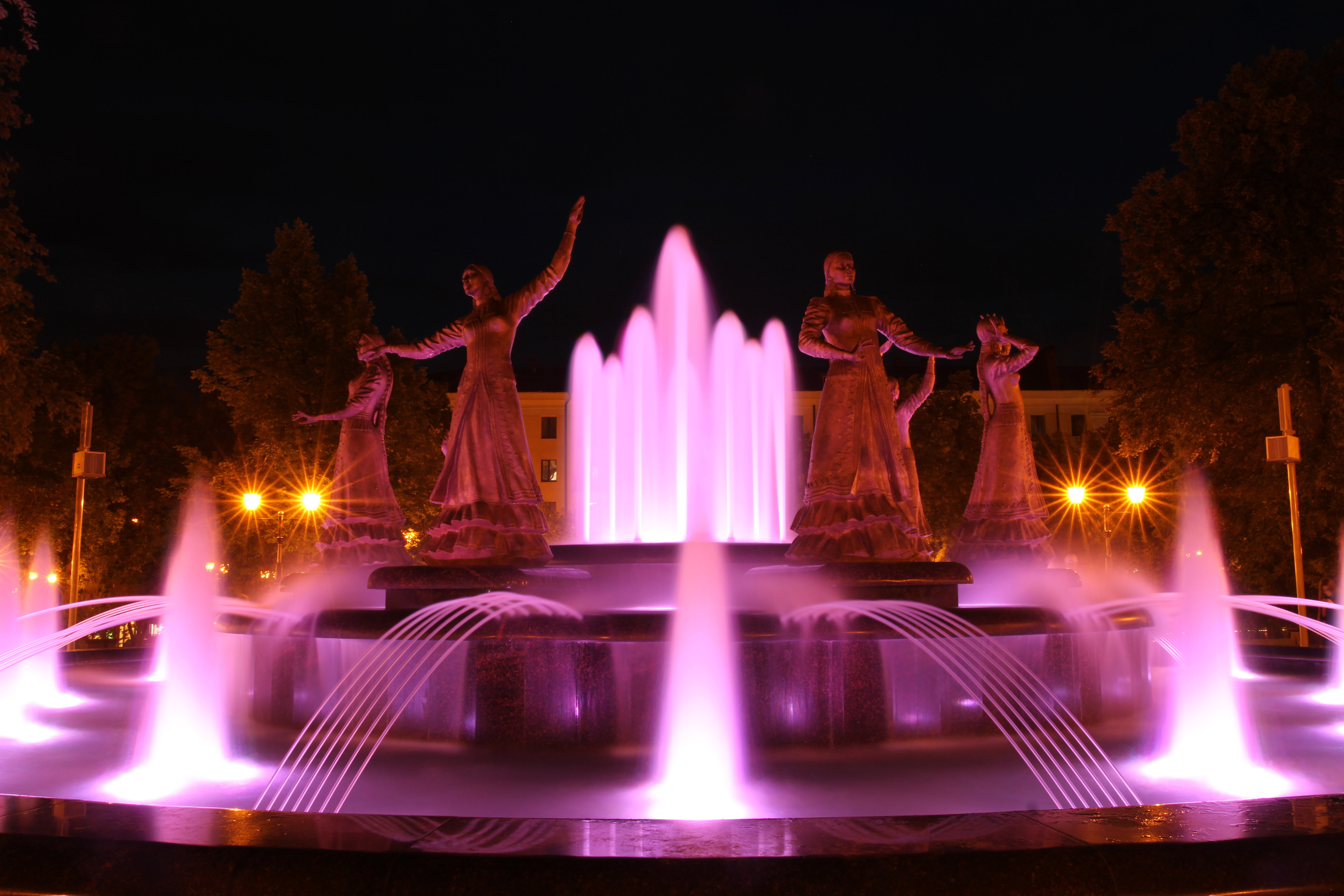 фонтан 7 девушек в уфе фото