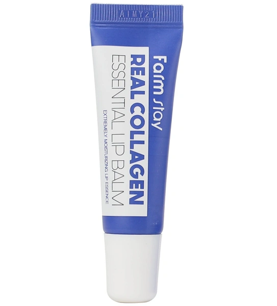 Бальзам для губ с коллагеном Real Collagen Essential Lip Balm Farmstay 