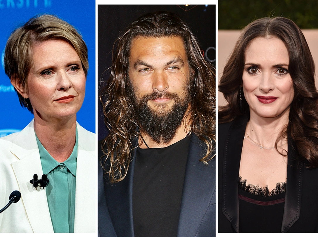 Синтия Никсон; Джейсон Момоа; Вайнона Райдер | marieclaire.ru