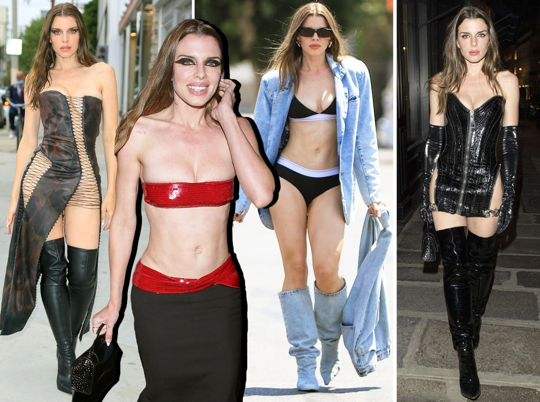 Кошмар стилиста: самые безумные наряды Джулии Фокс, на которые никто больше не решится | marieclaire.ru