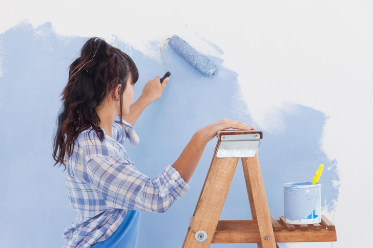 Вопросы читателей: как правильно красить стены