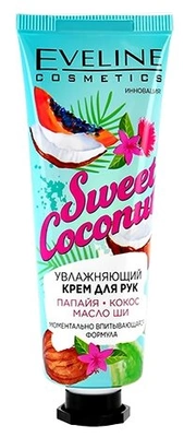 Увлажняющий крем для рук от Eveline Cosmetics с ароматом кокоса 😋