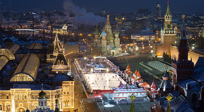 28 ноября на Красной площади состоялось торжественное открытие 15-го сезона ГУМ-Катка