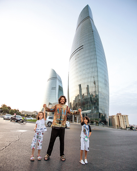 Мартин и Алла-Виктория были в Баку впервые