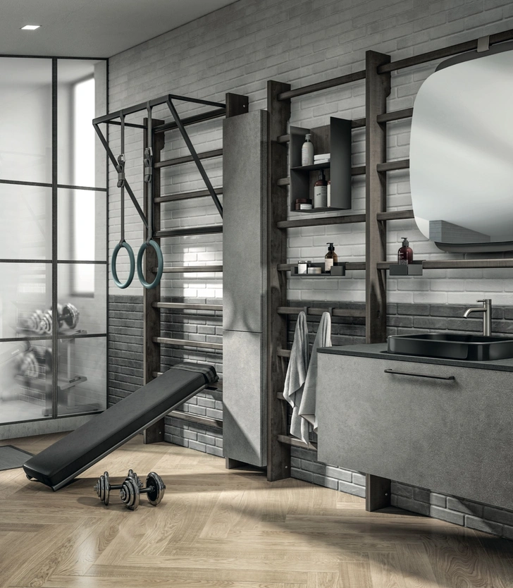 Домашний спорткомплекс Gym Space, Scavolini, www.scavolini.com