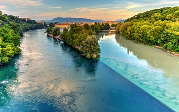 Цветная вода: 5 красочных мест слияния рек