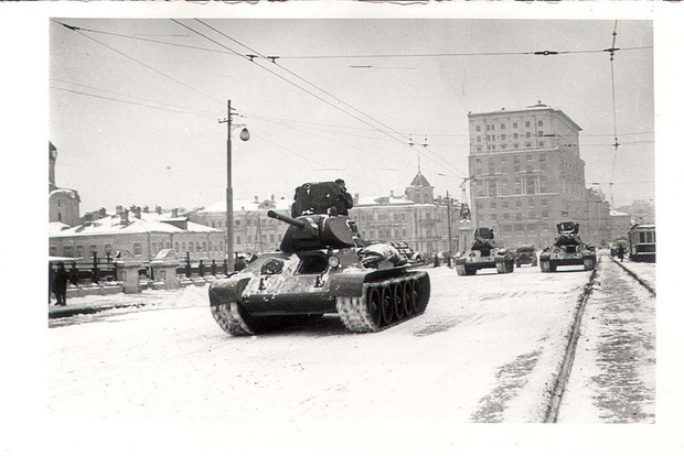 Тогда и сейчас: как выглядят улицы Москвы со снимков времен Великой войны