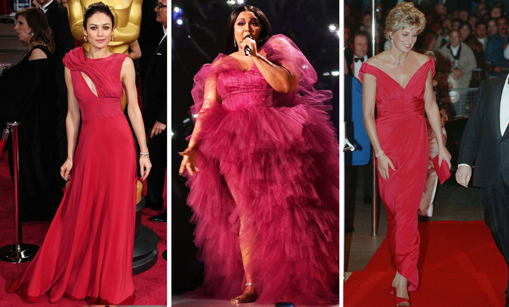 Главный цвет 2023 года: 16 самых роскошных красных платьев в истории моды — вам точно захочется такие же
