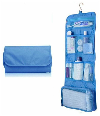 Shariezal, дорожная сумка для гигиенических принадлежностей Travel Storage Bag, цвет голубой