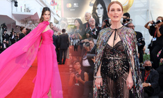 Парад голых платьев и ослепительная Джулианна Мур: звезды на открытии Венецианского кинофестиваля