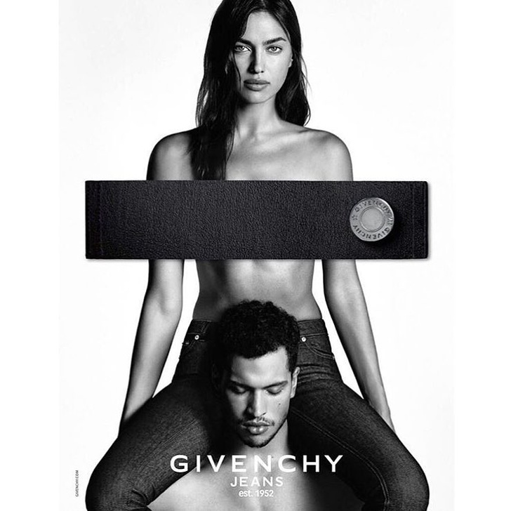 Ирина Шейк стала героиней весенней рекламной кампании Givenchy