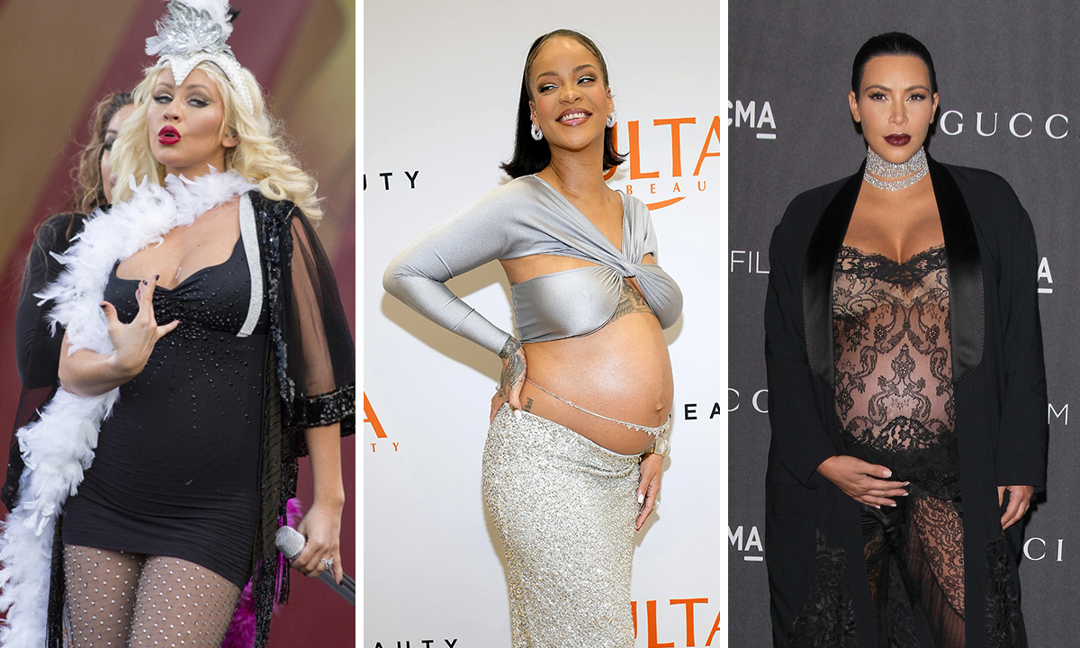Голые» мамочки: наряды беременных звезд, которые лишили нас дара речи | WDAY