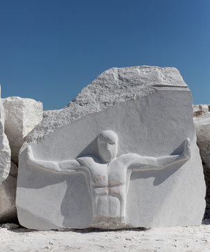 Российский скульптор Петр Зайцев — победитель Scogliera Viva в Италии