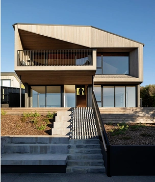 Современный дом в Новой Зеландии по проекту Lloyd Hartley Architects