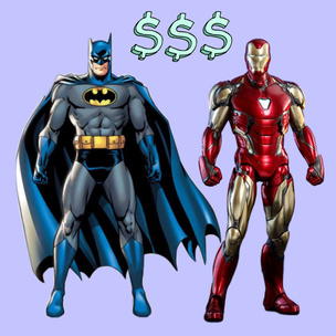 Rich heroes: рейтинг самых богатых героев в Marvel и DC