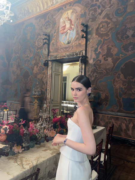 Казахстанская модель Дана Добринская в очередной раз сияла на показе Dior