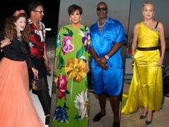 «Зефирная» Дрю Бэрримор, леди-босс Шэрон Стоун и реки шампанского на бесконечной вечеринке Dolce & Gabbana
