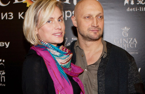 Гоша Куценко с женой Ириной