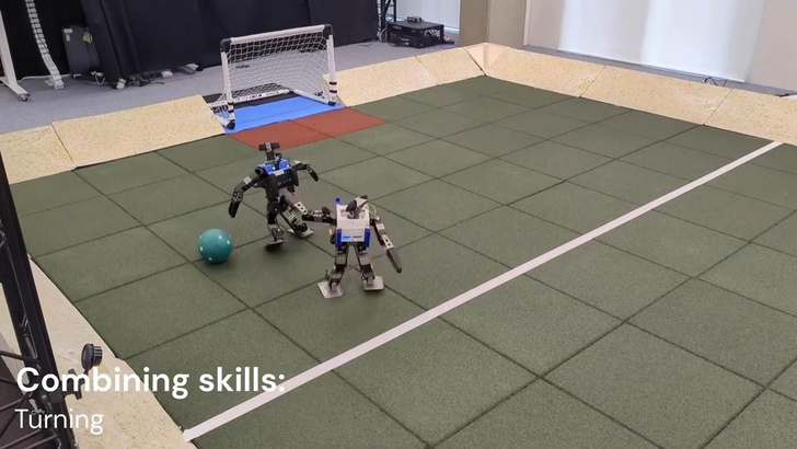 Судью на детали! Посмотрите, как роботы научились играть в футбол