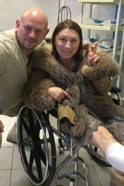 Роза Сябитова не так давно получила серьезную травму ноги