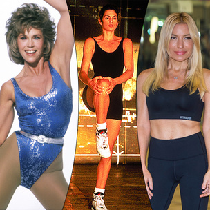 Джейн Фонда, Синди Кроуфорд и другие звездные тренеры, по видеоурокам которых мы учились фитнесу