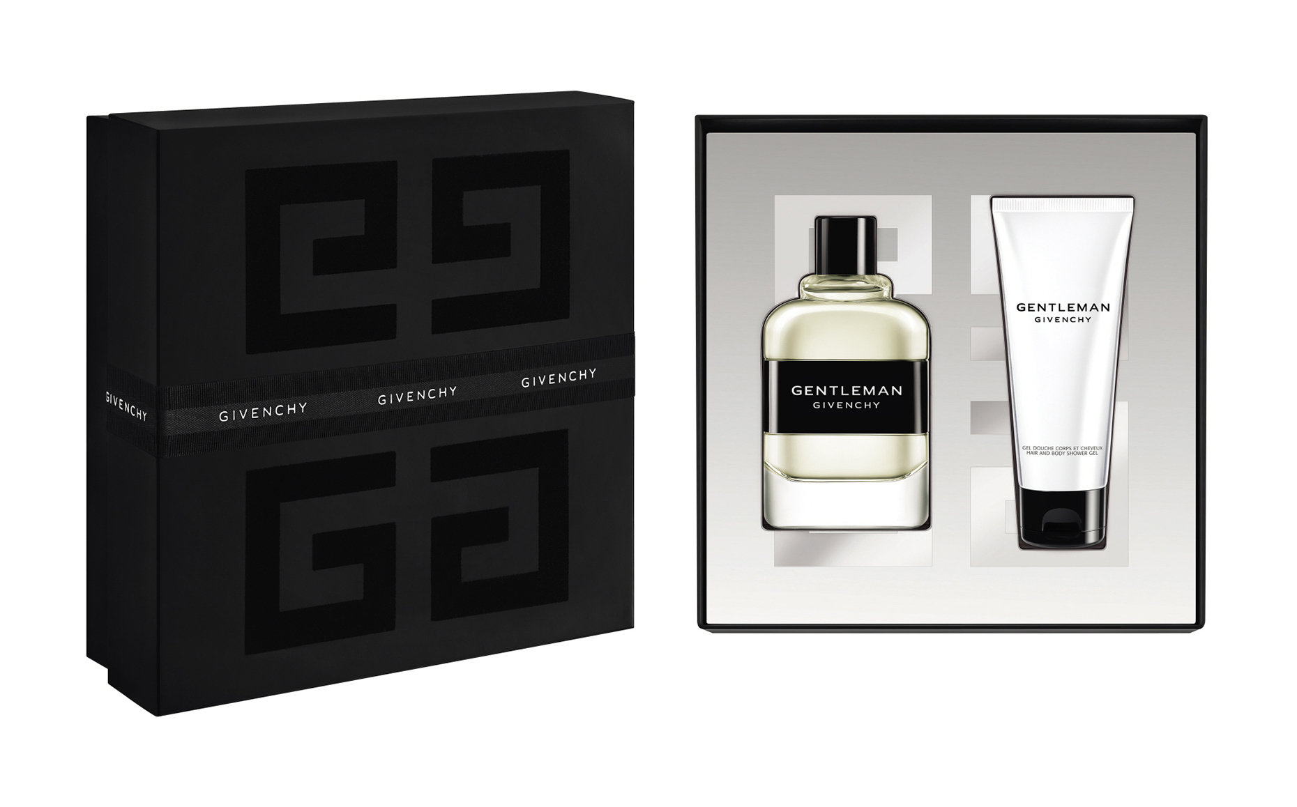 Givenchy подарочный набор. Gentlemen only Givenchy набор. Джентльмен живанши в черной коробке. Набор духов Givenchy.