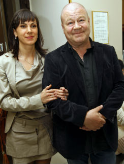 Сергей Селин с гражданской женой Анной