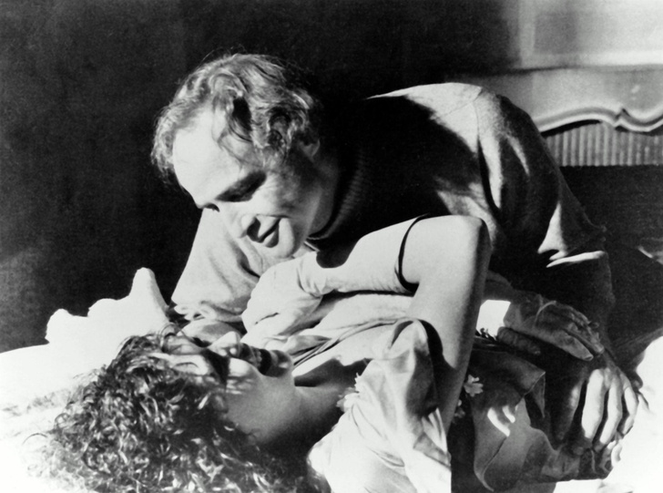 Кадры из фильма Последнее танго в Париже (1972 год), фото Марлона Брандо