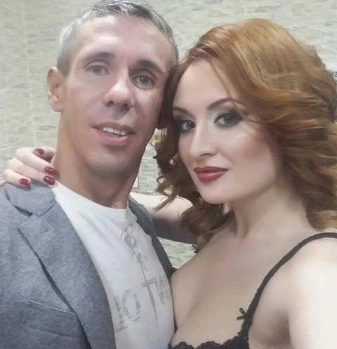 Алексей Панин и Ева Бергер