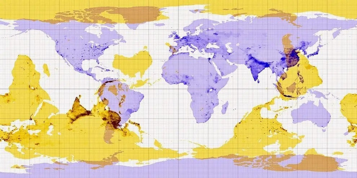 10 карт мира, которые показывают нашу планету с неожиданной стороны