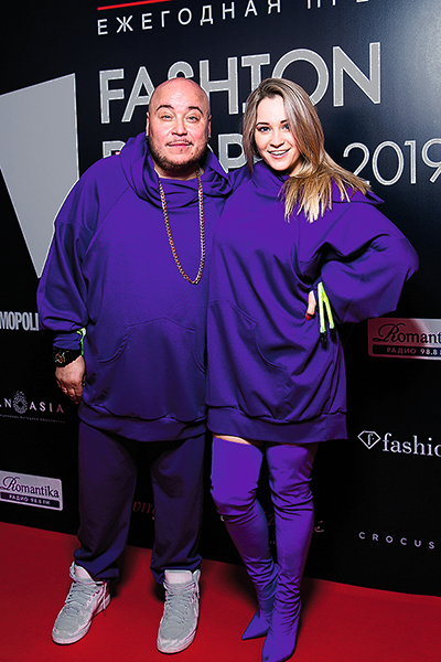 На церемонии вручения премии Fashion People Awards 2019, Москва