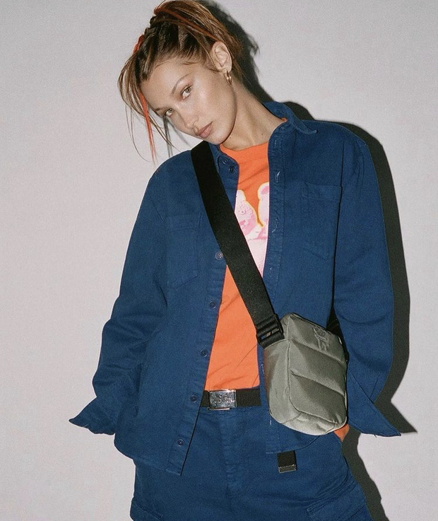Фото №1 - Сумка, которую мы все захотим этой весной, — нейлоновая Marc Jacobs, как у Беллы Хадид