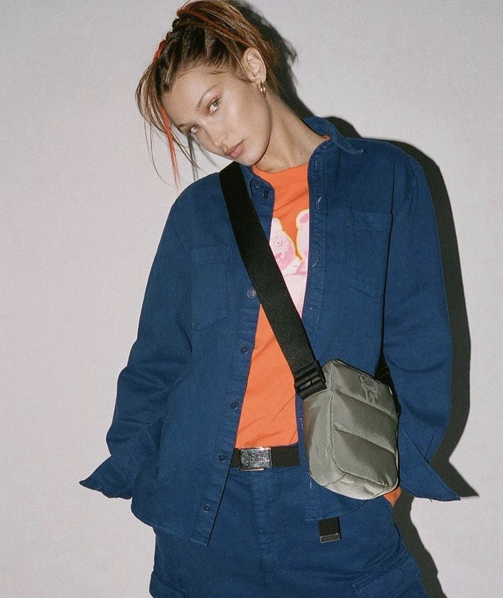 Сумка, которую мы все захотим этой весной, — нейлоновая Marc Jacobs, как у Беллы Хадид