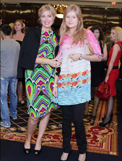 Мария Шукшина с дочкой Анной