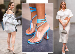 Босоножки с завязками: как выглядит самая модная обувь лета (и с чем ее носить)