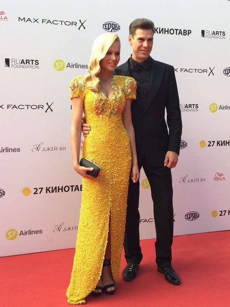 Дмитрий Дюжев с женой