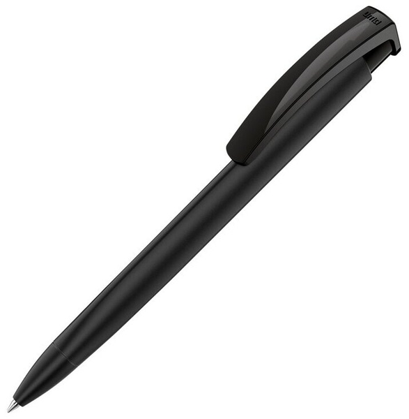 Ручка пластиковая шариковая трехгранная Trinity Gum soft-touch