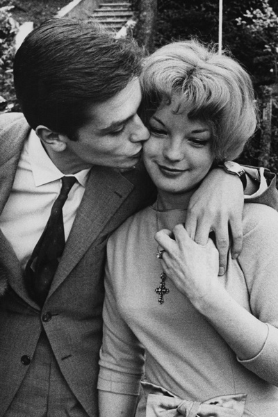 Ален Делон и Роми Шнайдер