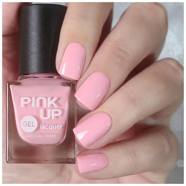 PINK UP Лак для ногтей Gel, 10.5 мл