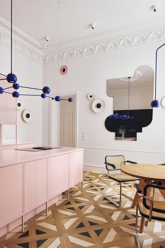 Квартира в Варшаве. Проект Катаржины Баумиллер. | Источник: Metka Studio