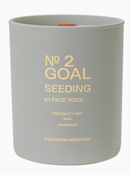 Свеча ароматическая Goal Seeding, Face Yoga