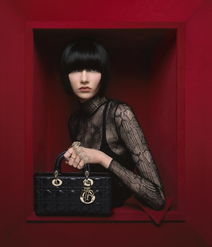 Соня Стейнберг в рекламной кампании Dior, посвященной истории искусств