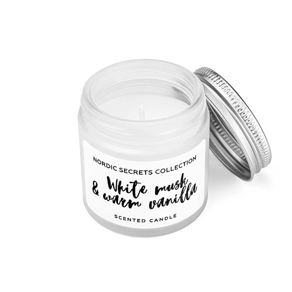 Ароматизированная свеча «White Musk & Warm Vanilla»Где купить: letu.ru