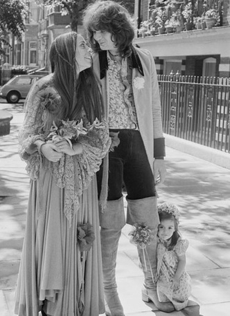 Свадьба басиста группы Yes Криса Сквайра, 1972 год