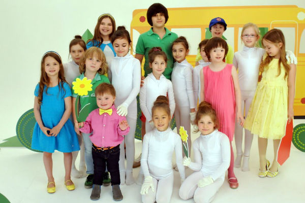 Во время съемок клипа все дети были активными участниками творческого процесса