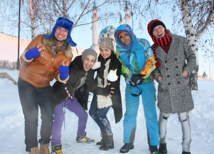 Лучшие места для селфи в Казани зимой